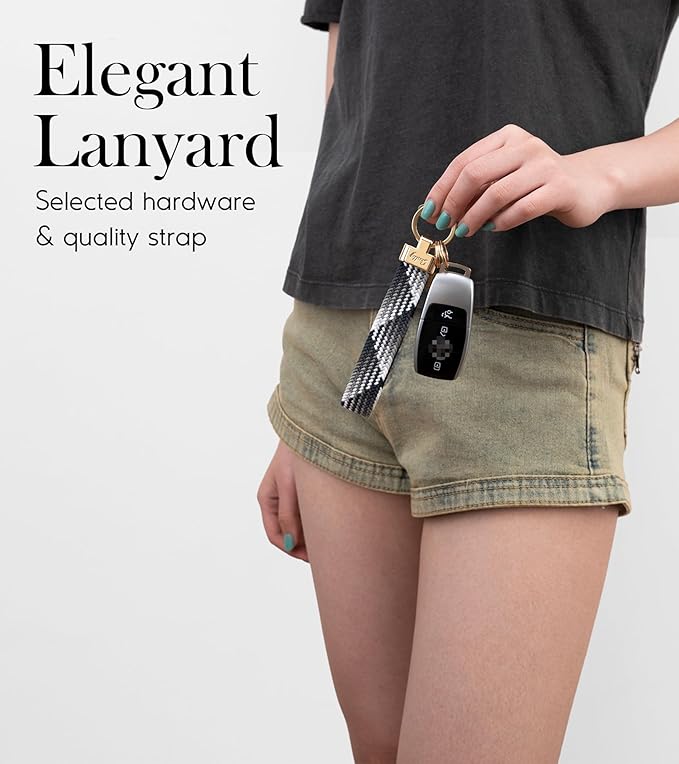 SENLLY Wristlet Lanyard, Stretchy Keychain Holder, Original Elastic Anti-Drop Design Keyring