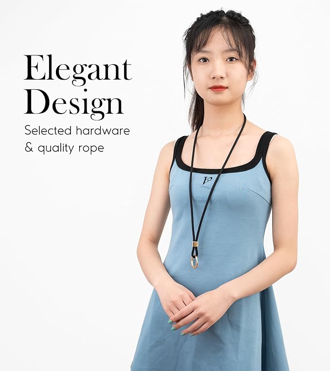 SENLLY Neck Lanyard Strap for Keys, Original Minimalist Design KeyChain Holder