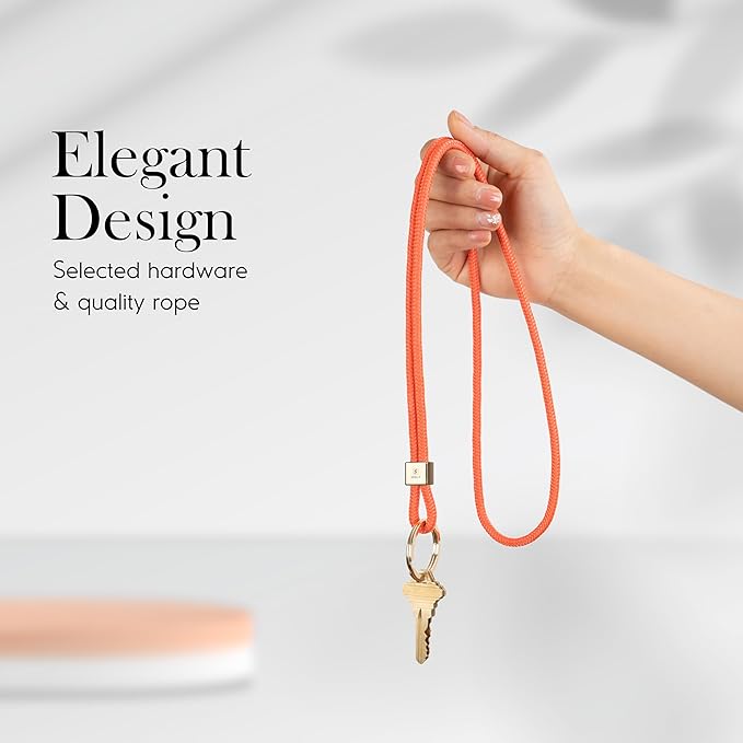 SENLLY Neck Lanyard Strap for Keys, Original Minimalist Design KeyChain Holder