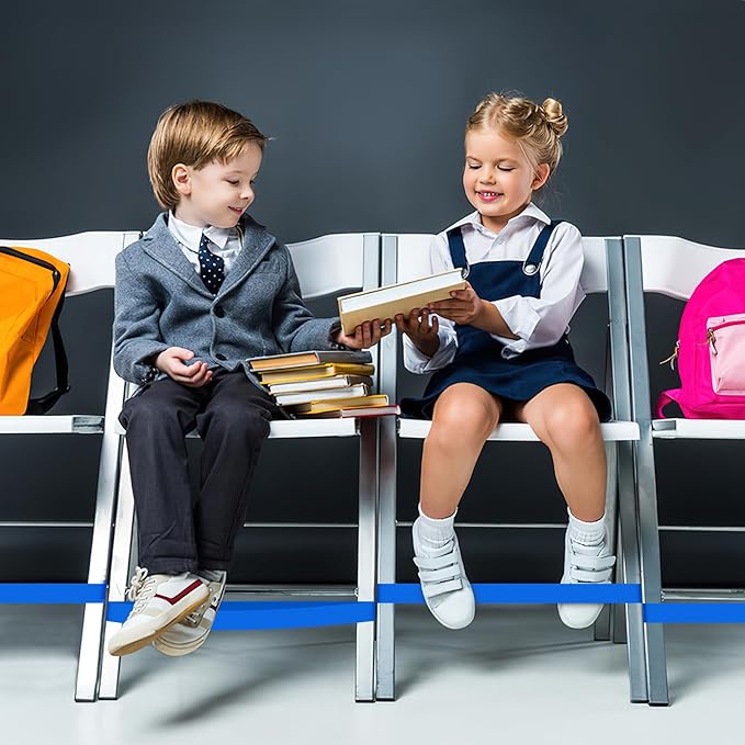 25 Pack Chair Bands for Kids with Fidgety Feet, ADHD Tools for Kids, ROOKEA Sensory Classroom Must Haves for ADHD Kids Fidget Chair Bands ADD Autism ADHD Chair Bands for Classroom Home Chairs