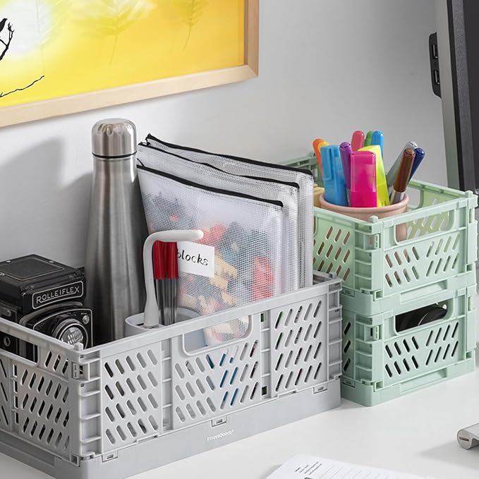 12pcs Mesh Zipper Pouch Bags, A3 Puzzle Bag for Organizing, File Bags Storage Bag, Board Games and Office Supplies