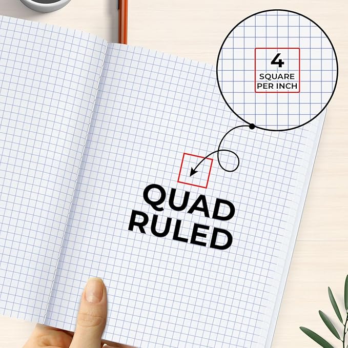 2000 Pack (Pallet) Composition Notebook Bulk, Graph Ruled, Full Pallet of Notebooks, 200 Pages (100 Sheets), 9-3/4 x 7-1/2, Bulk Notebooks for School, Bulk Office Notebooks, 4-7 Days Transit