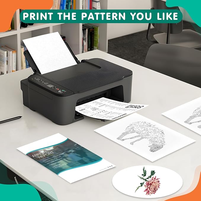 50 Sheets Thick Paper White Cardstock 5 x 7 Inch Smooth Heavy Cards Stock Printer Paper for Invitations, Menus, Wedding, DIY Cards, 250GSM Thick Paper