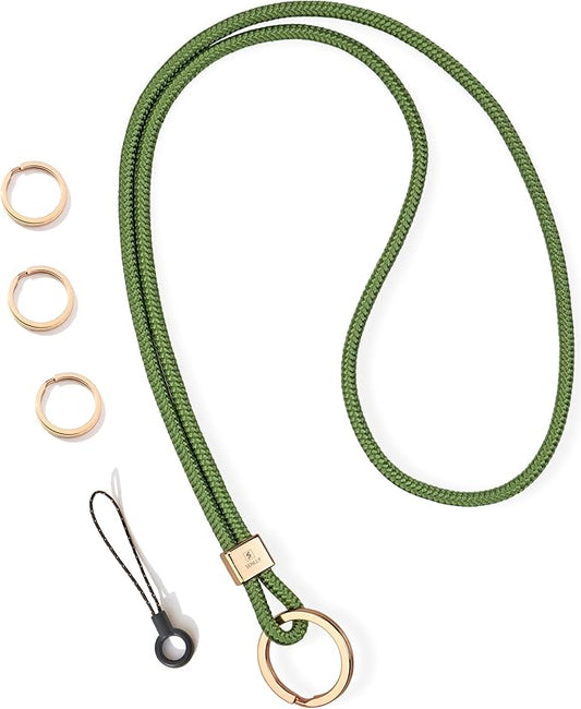 SENLLY Neck Lanyard Strap for Keys, Original Minimalist Design KeyChain Holder