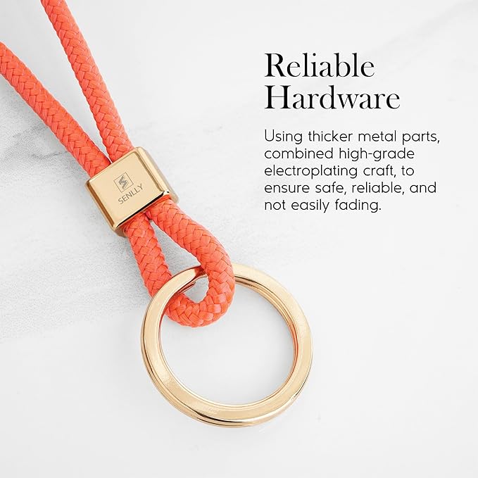 SENLLY Neck Lanyard Strap for Keys, Original Minimalist Design KeyChain Holder