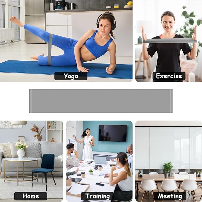 20 Pack Chair Bands for Kids with Fidgety Feet, ADHD Tools for Kids, ROOKEA Sensory Room Must Haves for ADHD Kids Fidget Chair Bands Autism Classroom Must Haves ADHD Tools for Classroom Home Chairs