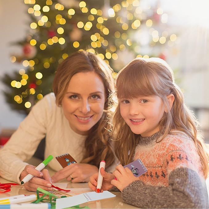 24 Pieces Mini NotePads Mouse Themed Party Favor as Mickey Minnie Theme Notepads Spiral Notepads Birthday Teacher Classroom Rewards Supplies for Kids Party Goody Bags Stuffers, 2.36 x 3.94 Inches