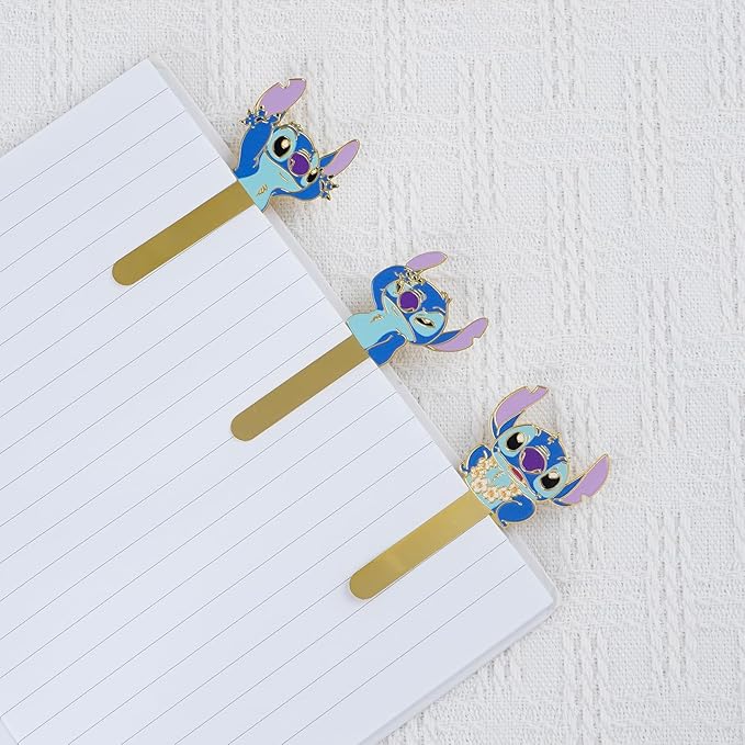 5PCS Metal Book Markers Cute Cartoon Bookmarks Page Markers Set Page Clips Book Marks Gift for Students Teachers School Home Office Supplies (BM-Sdz A)