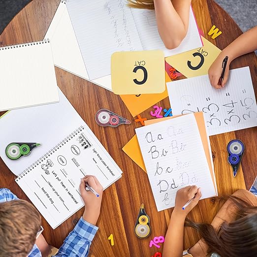 16 Pcs 39.4 Ft Colorful Correction Tape, Tear-Resistant White Correct Bulk, White Mistake Out for Instant Corrections, School, Office, Note Taking