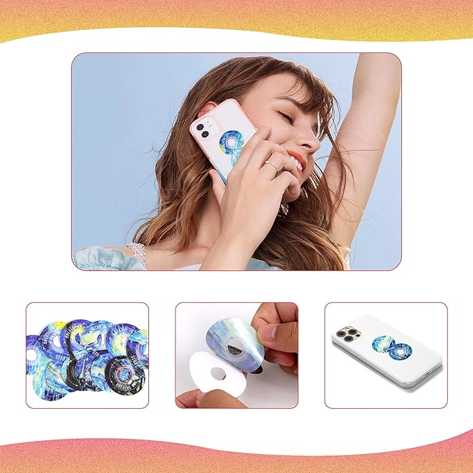 36Pcs Calm Strips for Anxiety Sensory Calm Strips Anti Stress Anxiety Relief Items Tactile Textured for Breathing Exercise Fidget Strips for Kids Teens Adults Home Classroom Supplies (Galaxy)