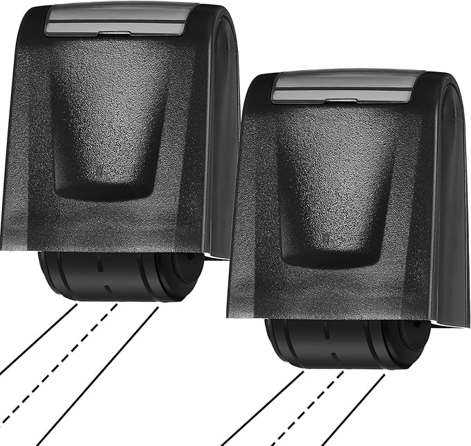 Sherr 2 Handwriting Line Stamp Roller Dashed Handwriting Lines Practice Roller Stamp for Kids, Teachers Kindergarten Education Classroom Back to School Need(2.72 x 2.44 x 1.54 Inch,Black)