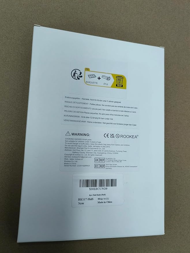 6 Pack Chair Bands for Kids with Fidgety Feet, ADHD Tools for Kids, ROOKEA Sensory Room Must Haves for ADHD Kids Fidget Chair Bands Autism Classroom Must Haves ADHD Tools for Classroom Home Chairs