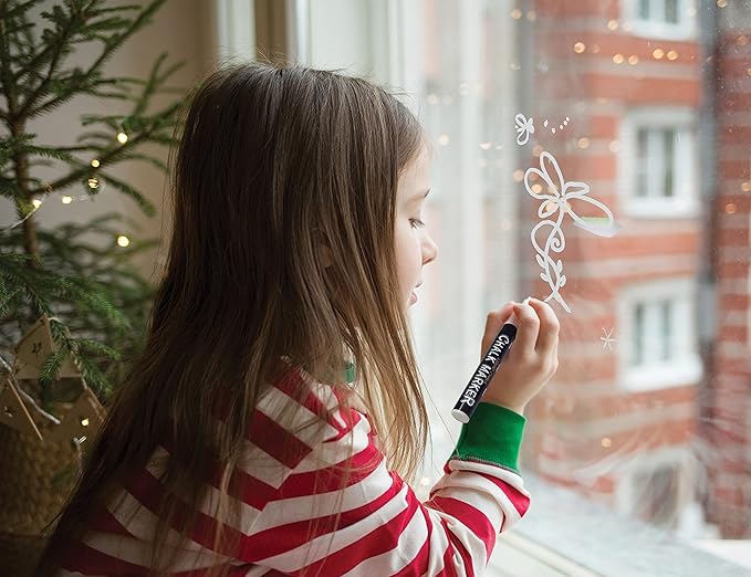 Better Office Products Magnetic A-Frame Chalkboard Sign, Extra Large 20" x 40", Standing Chalkboard Easel, with Chalk Marker + Chalk & Eraser, Sandwich Board Outdoor Sidewalk Sign,(Black)