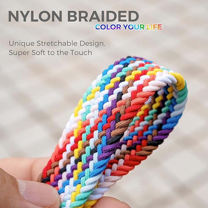 SENLLY Car Keychain, Stretchy Key Holder, Original Elastic Anti-Drop Design Finger Lanyard Strap