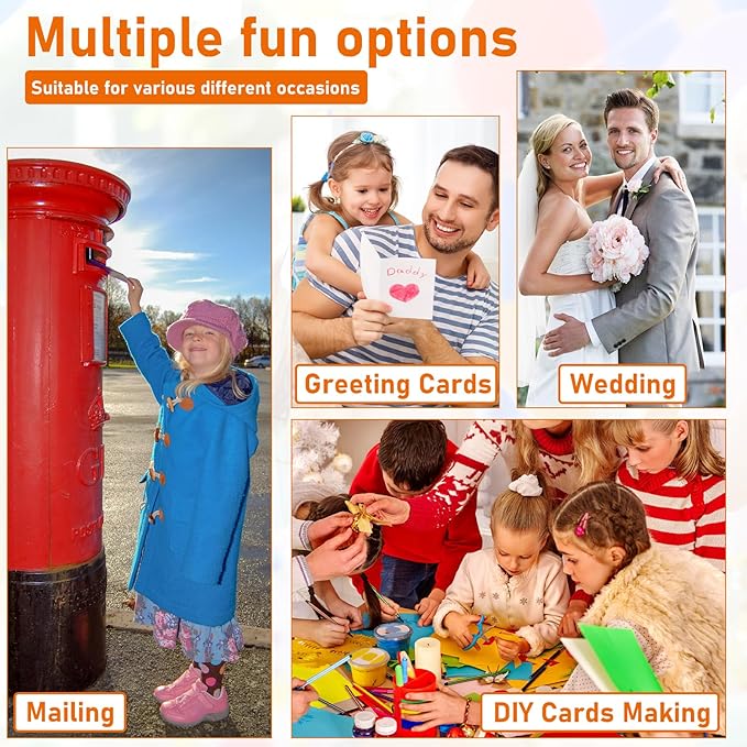 40 Sheets Coffee Color Cardstock 8.5 x 11 Craft Paper, 75lb Heavyweight Construction Paper Card Stock for DIY Cards Making, Wedding Invitations, School Crafting, Memus, Greeting Cards