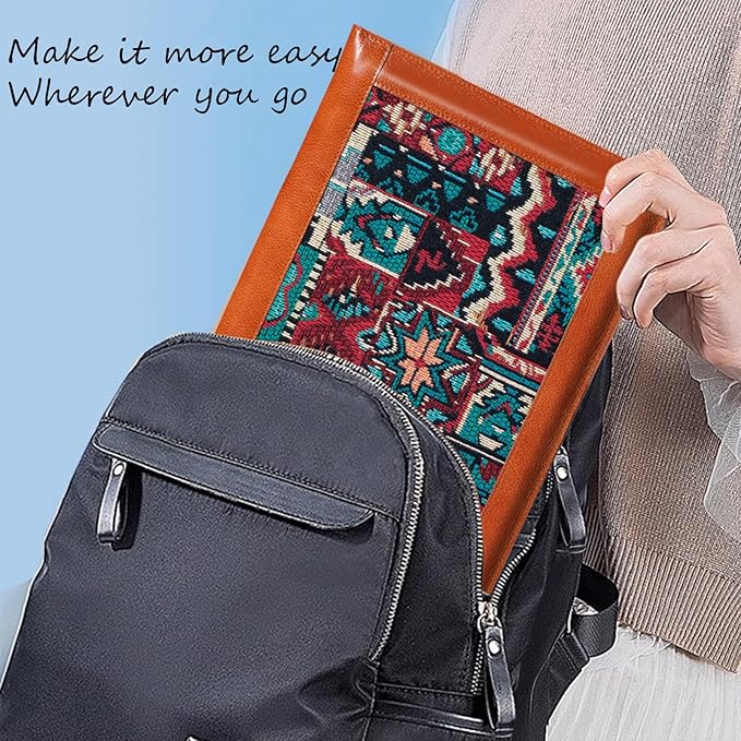 16 Inch Laptop Sleeve MacBook Pro/Max M4 M3 M2 M1 Laptop Case,Leather Laptop Cover for MacBook Air 15 M3 M2,Mac Travel Protective Case for 15-16 inch Notebook,Brown