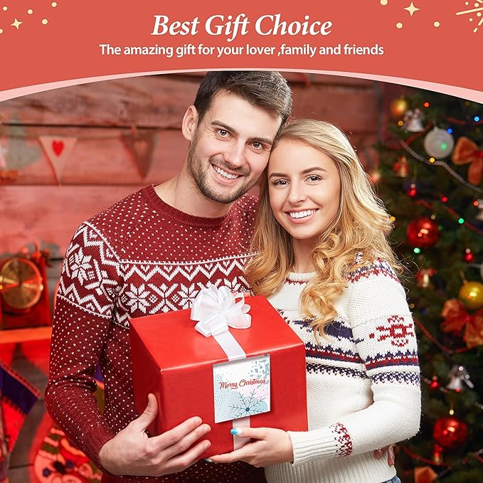 16 Pieces Christmas Winter Snowflake Sticky Notes Winter Snowflake Design Self-Adhesive Note Pads Sticky Memo Notes for School Office Home Supplies Students Teachers Present