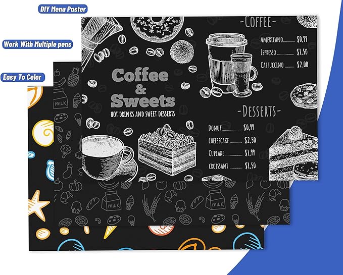 5" x 7" Black Cardstock, 300 Pack Black Thick Paper Cardstock Blank Black Cards Stock for Invitations, Greeting Cards Making, Postcards, Photos, 250GSM Thick Paper