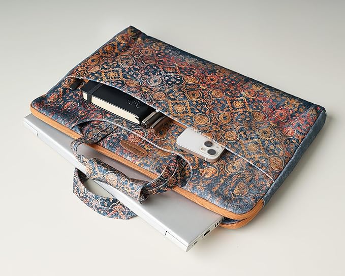 Maison d'Hermine Laptop Bag upto 13.5 inch Stain and water repellent Cotton canvas - Imperfection