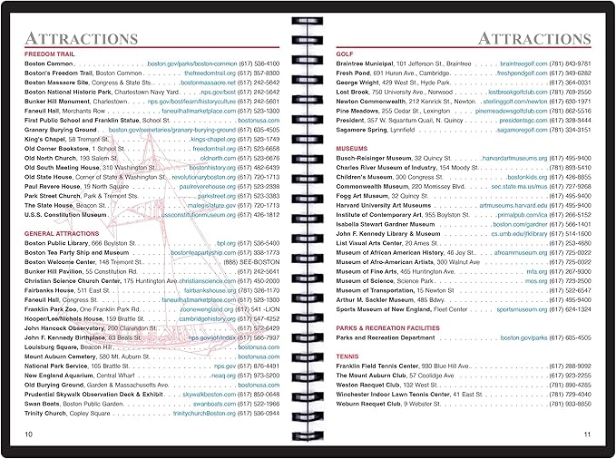 2025 Datebook & City Themed Planner – Resource Guide with Daily, Weekly & Monthly Views – 3-Year Reference Calendar - Multi-Purpose Travel Notebook Guide & Adventure Diary (Boston '25)